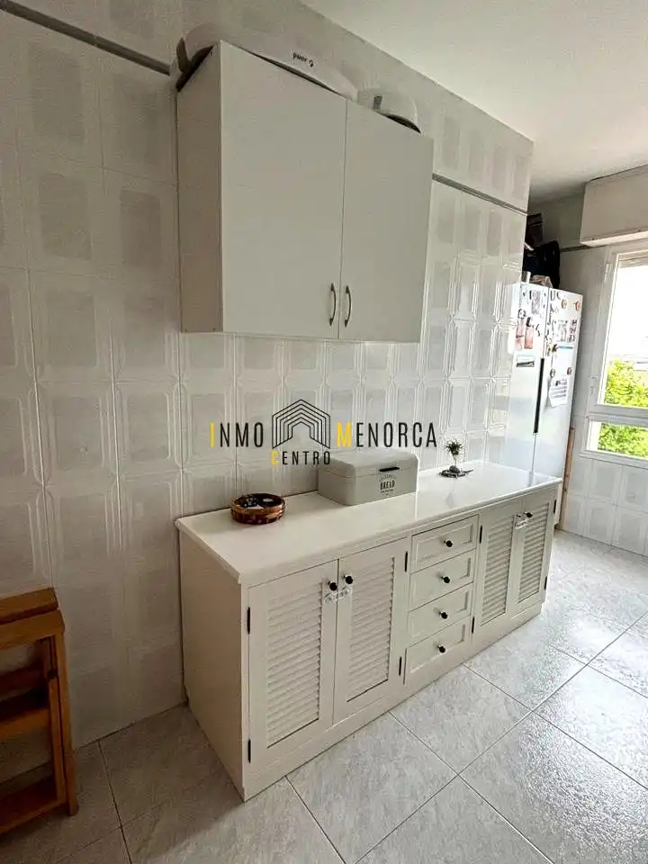 Cuina de Dúplex en venda en Ciutadella de Menorca amb Aire condicionat i Terrassa
