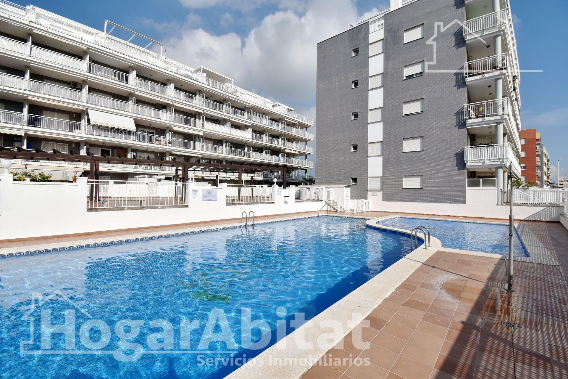 Swimming pool of Flat for sale in Moncofa  with Terrace, Storage room and Community pool