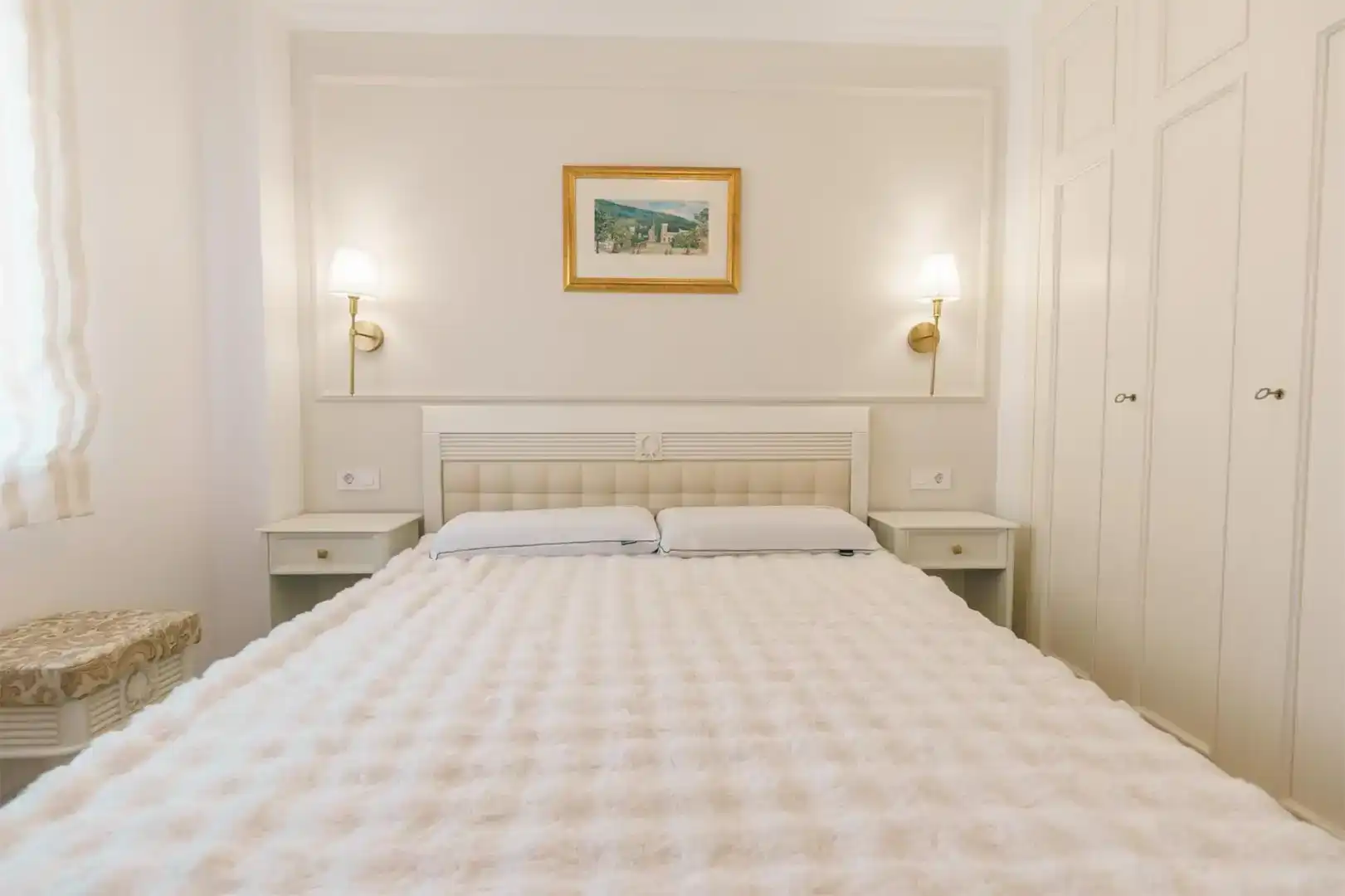 Schlafzimmer von Wohnungen zur Miete in L'Alfàs del Pi mit Klimaanlage und Schwimmbad