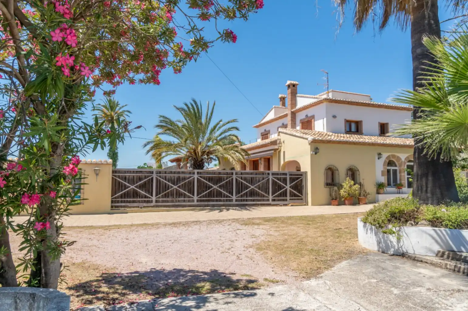 Exterior view of Houses for sale in Jávea / Xàbia  with Air Conditioner, Heating and Private garden