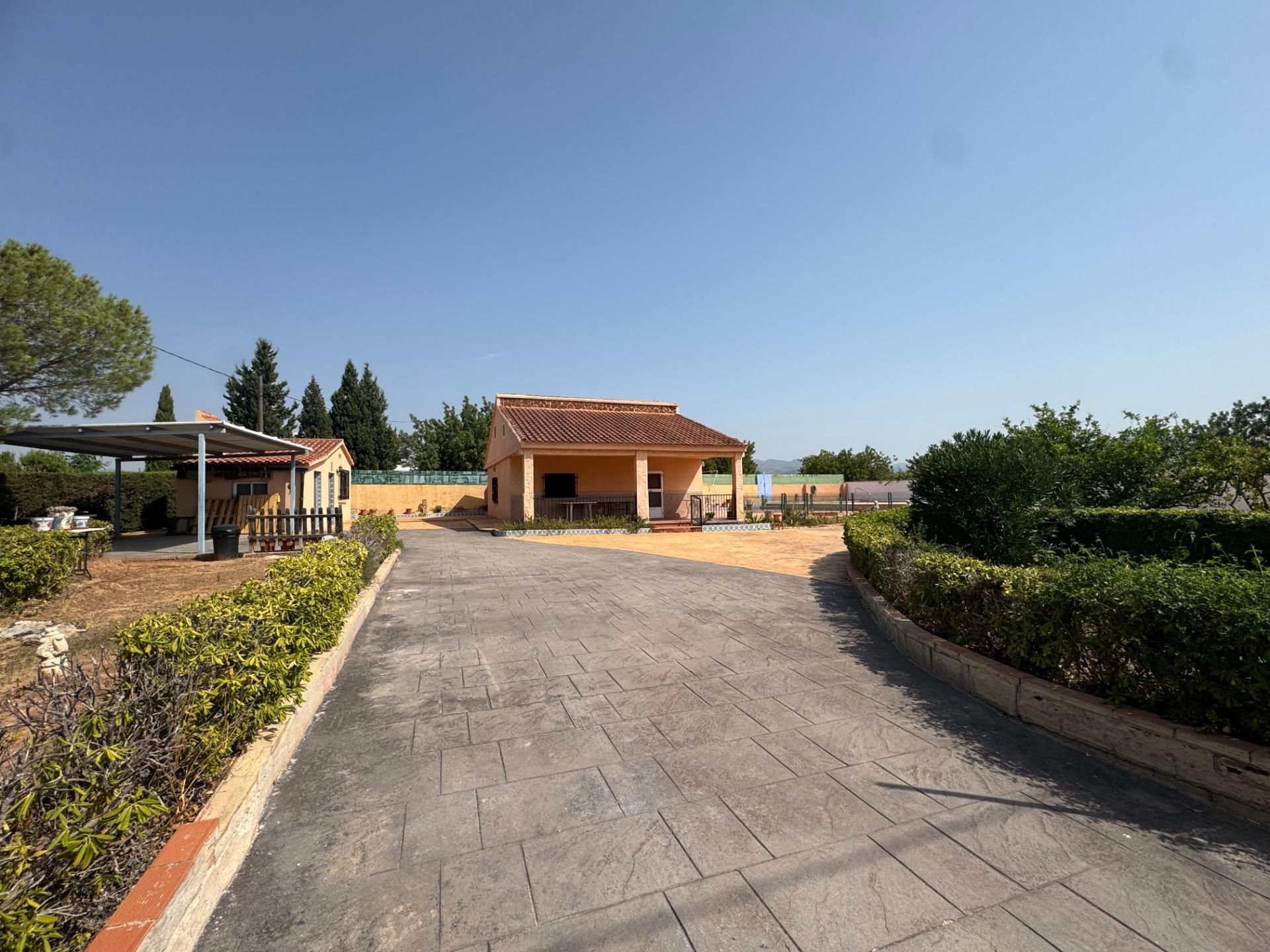 Exterior view of House or chalet for sale in Llíria  with Air Conditioner, Private garden and Terrace