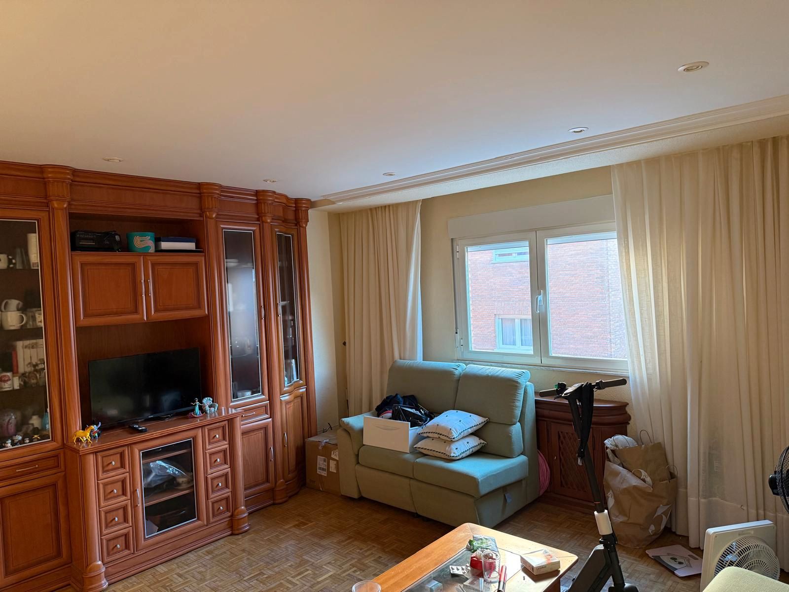 Sala de estar de Piso en venta en Salamanca Capital con Calefacción, Amueblado y Balcón