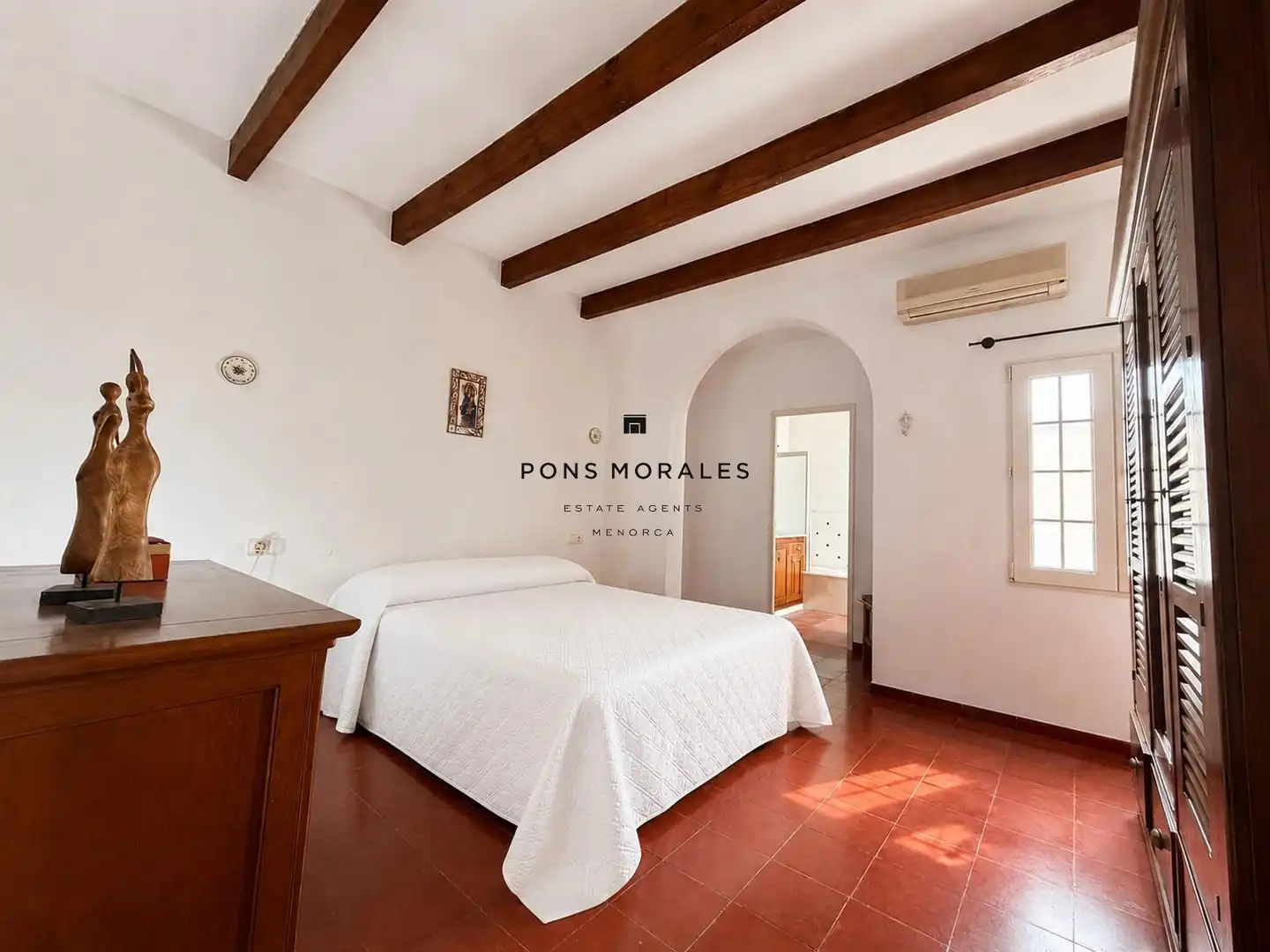 Dormitori de Casa o xalet en venda en Ciutadella de Menorca amb Terrassa, Balcó i Alarma