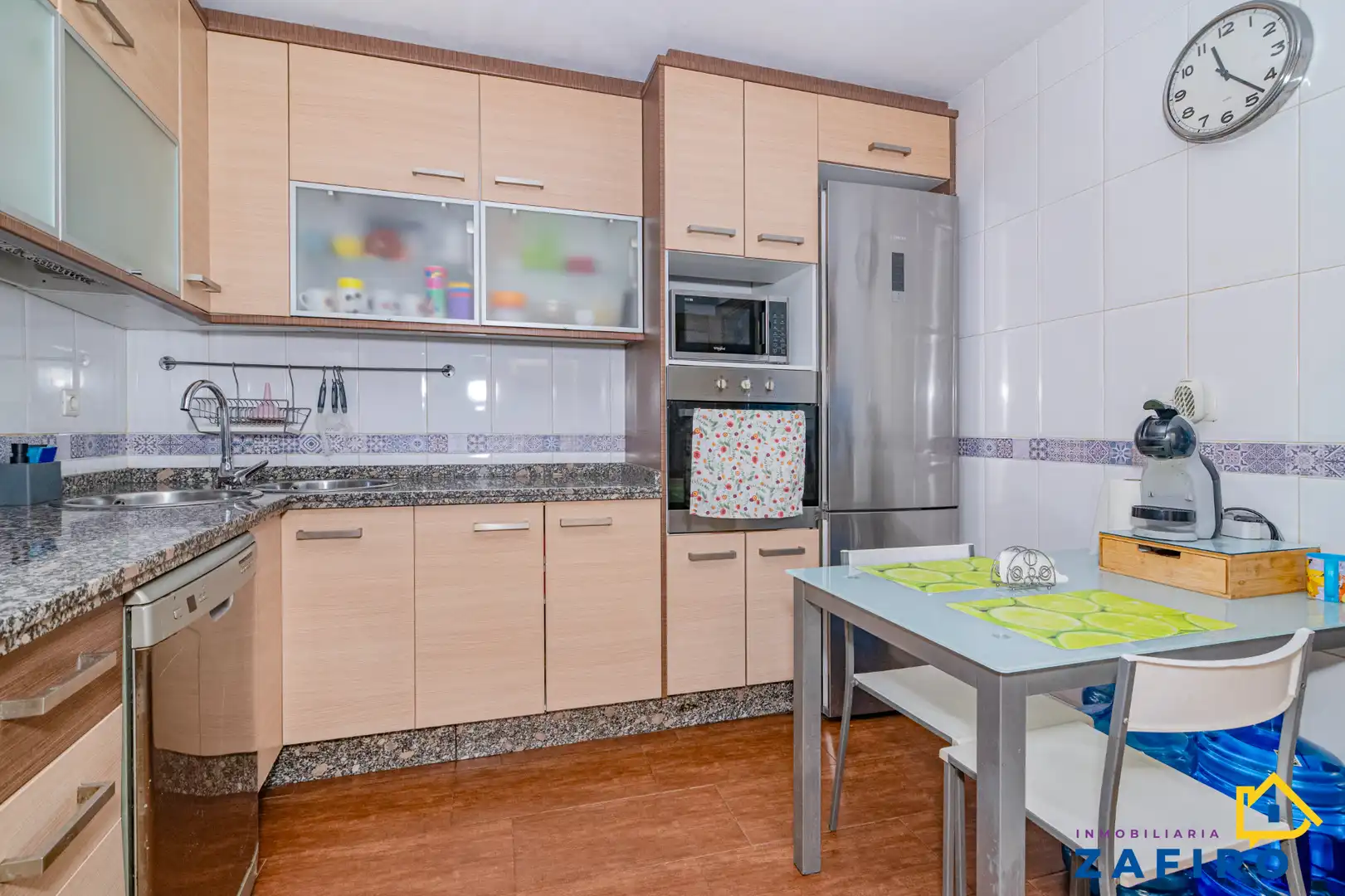 Küche von Haus oder Chalet zum Verkauf in Alhendín mit Heizung, Parkett und Abstellraum