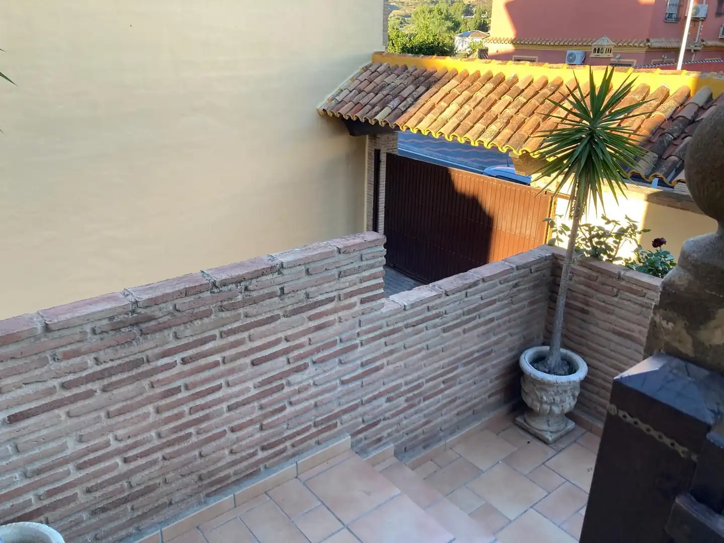 Terraza de Casa o chalet en venta en Fuengirola con Aire acondicionado, Jardín privado y Parquet
