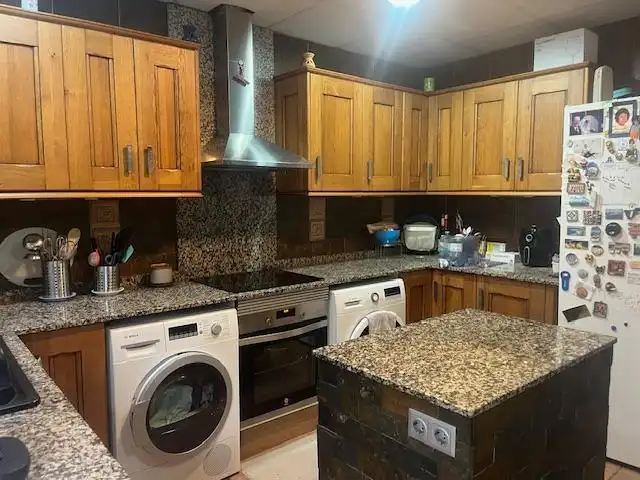 Cocina de Casa o chalet en venta en Abrera con Aire acondicionado, Jardín privado y Parquet
