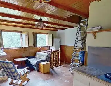 Wohnzimmer von Einfamilien-Reihenhaus zum Verkauf in Laviana mit Möbliert