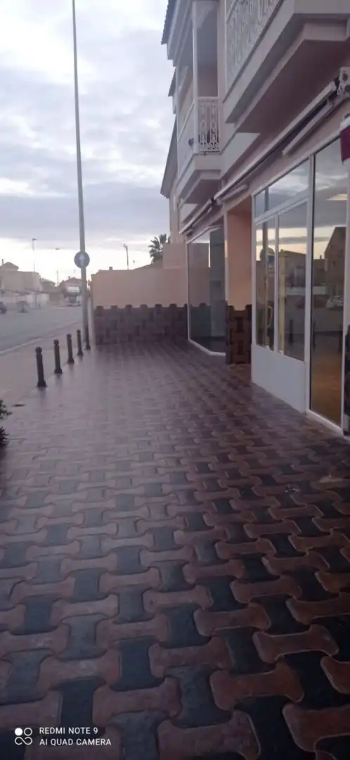 Terrasse von Geschaftsraum zur Miete in San Javier mit Klimaanlage