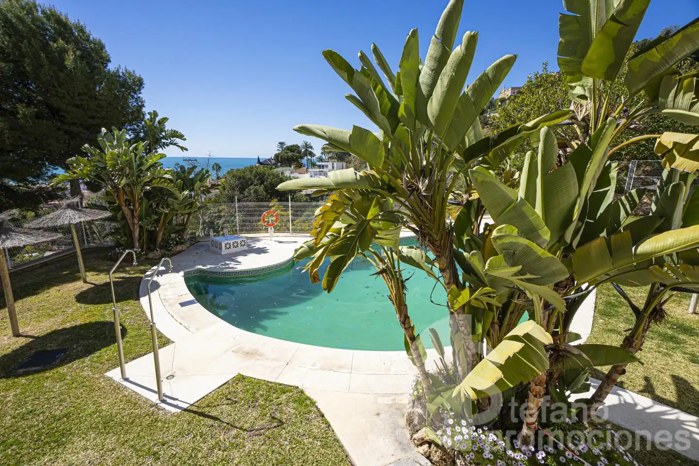 Swimming pool of Detached homes for sale in Málaga  with Air Conditioner, Parquet flooring and Terrace