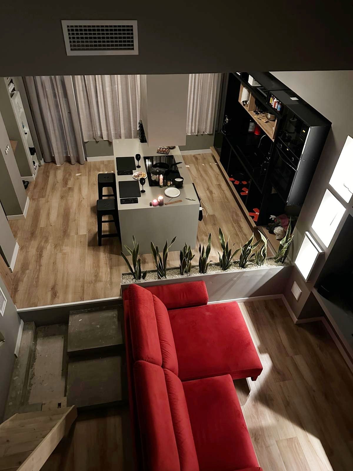 Living room of Loft for sale in  Valencia Capital  with Air Conditioner, Heating and Parquet flooring