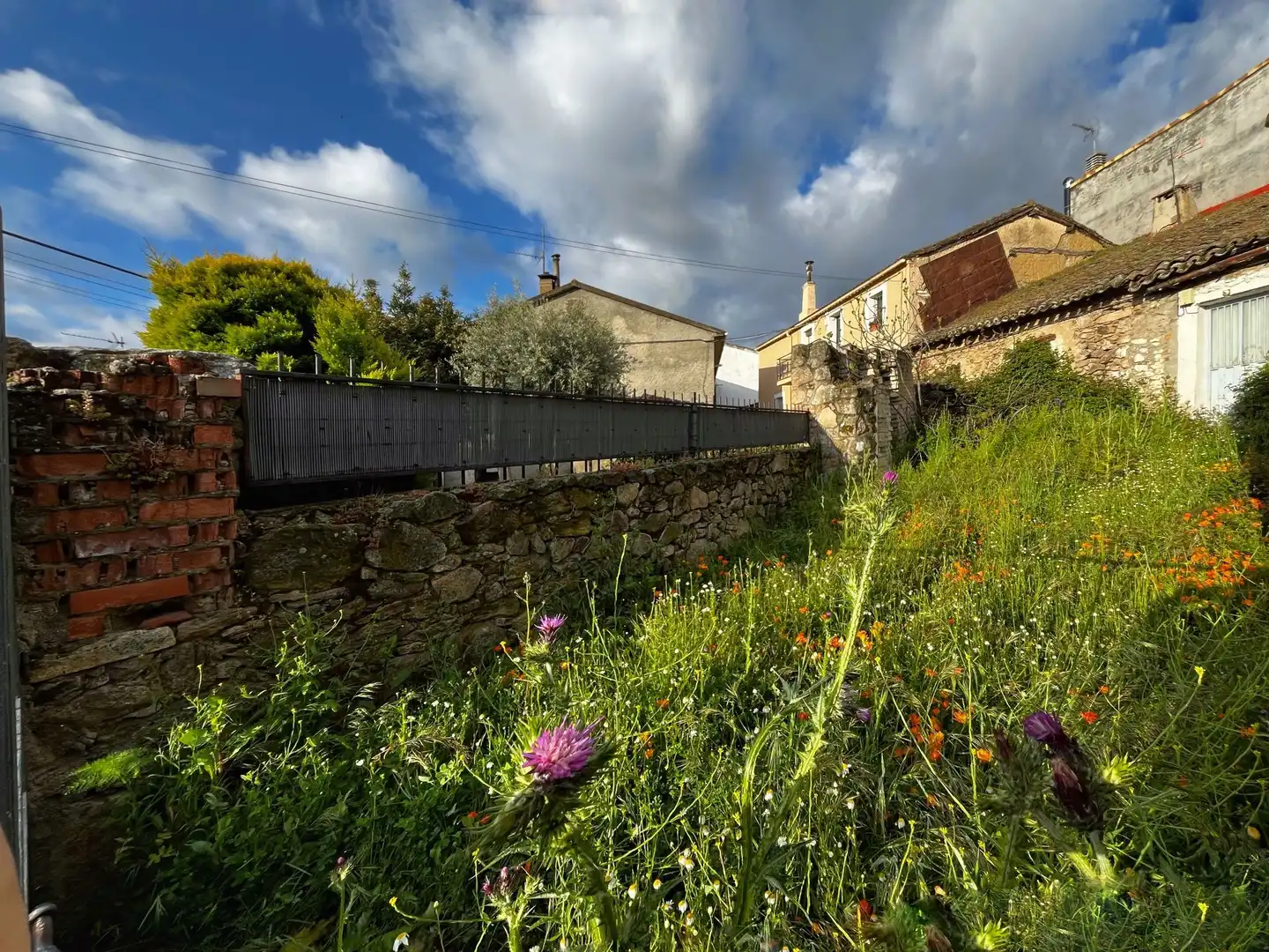 Vista exterior de Casa adosada en venta en Gargantilla del Lozoya con Jardín privado
