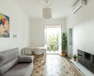 Sala d'estar de Apartament per a compartir en  Barcelona Capital amb Aire condicionat i Terrassa