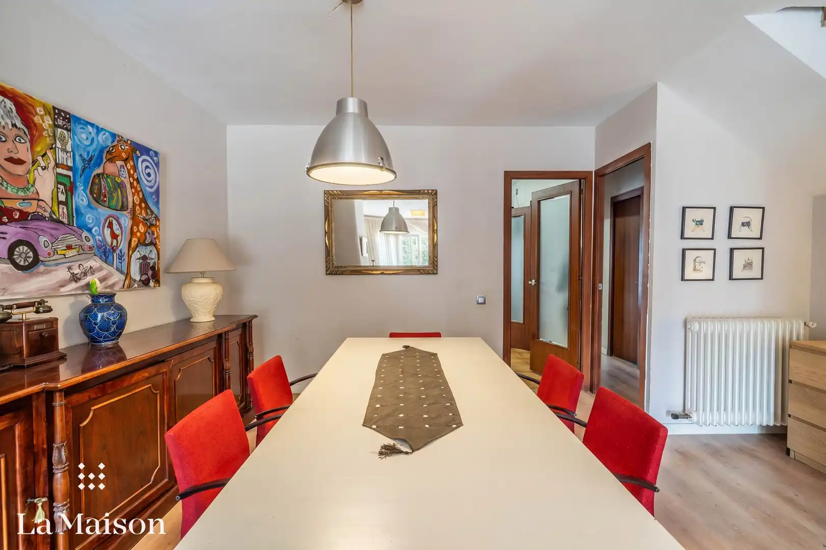 Comedor de Casa o chalet en venta en Premià de Mar con Calefacción, Jardín privado y Parquet