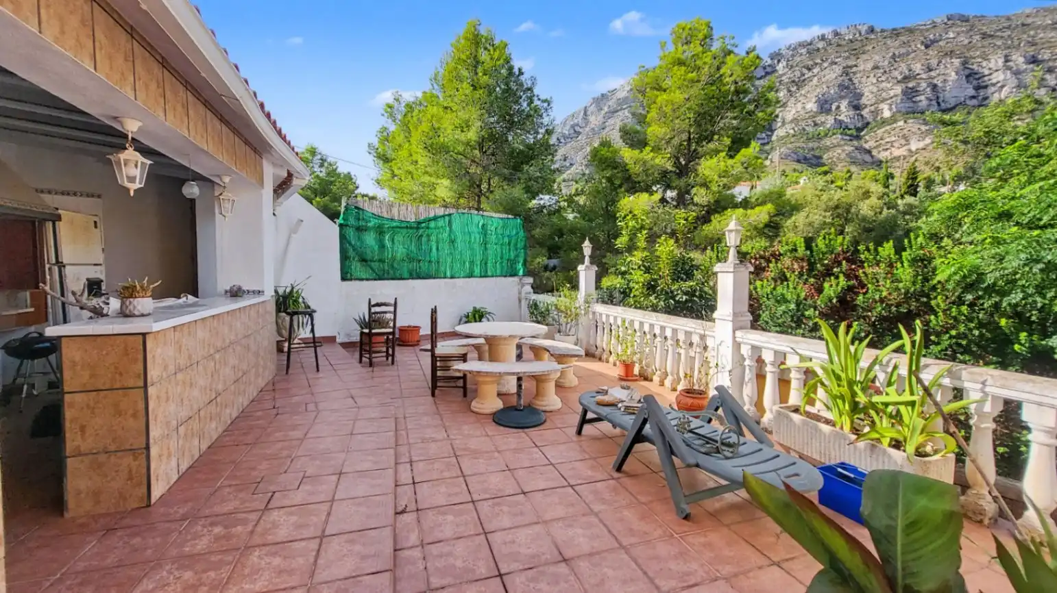 Terrace of Houses for sale in Dénia  with Private garden, Terrace and Storage room
