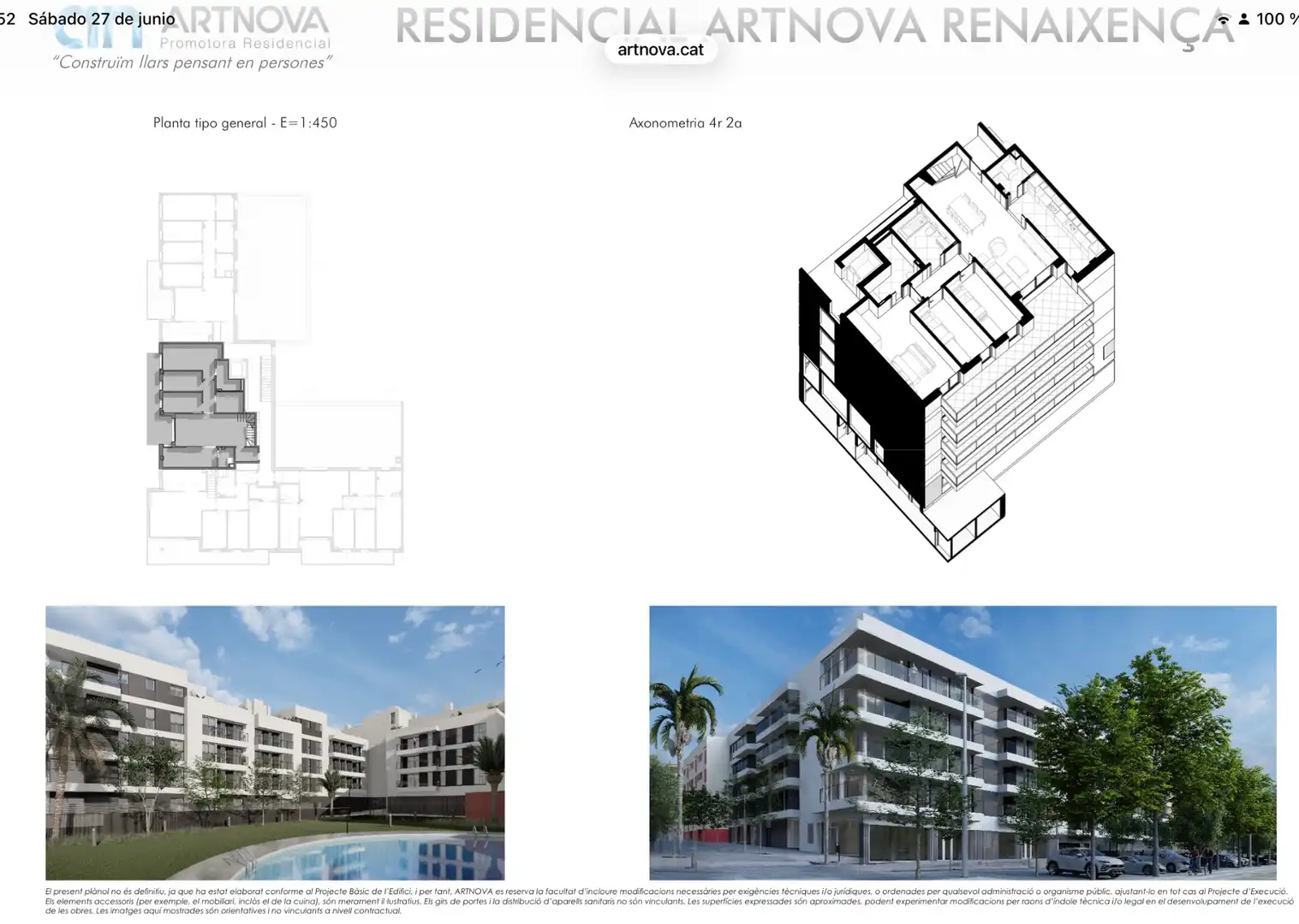 Vista exterior de Ático en venta en Vilafranca del Penedès con Aire acondicionado, Calefacción y Terraza
