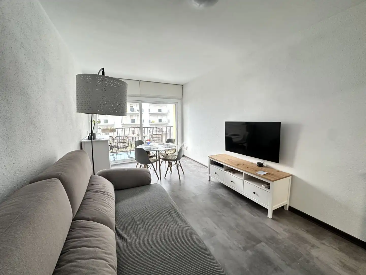 Sala de estar de Piso en venta en Blanes con Aire acondicionado, Calefacción y Parquet