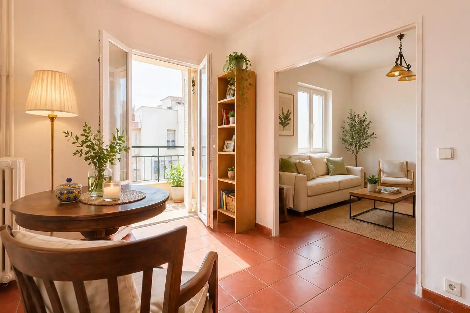 Sala de estar de Piso en venta en Madrid con Aire acondicionado, Calefacción y Terraza