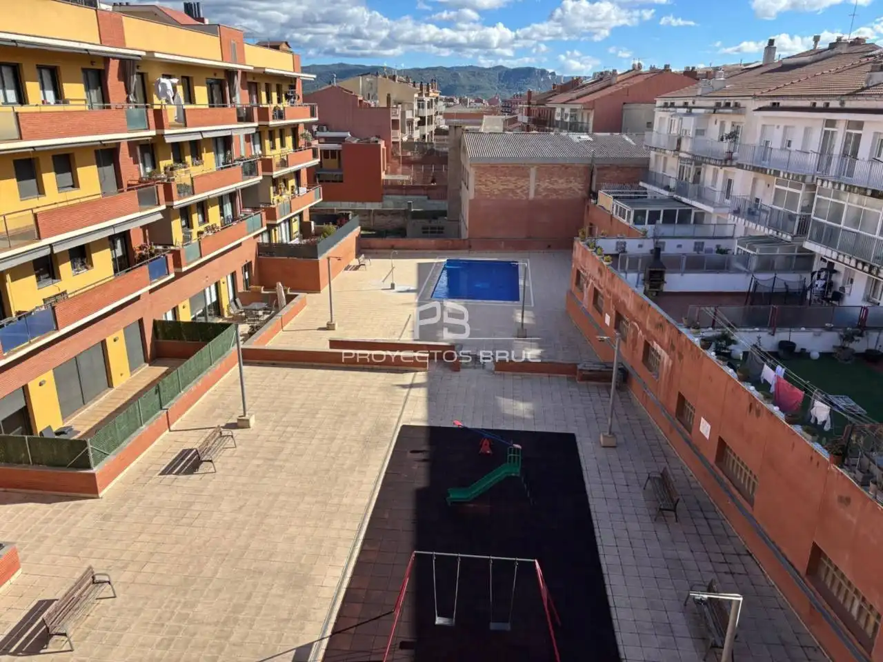 Exterior view of Flat for sale in Igualada  with Air Conditioner, Heating and Parquet flooring