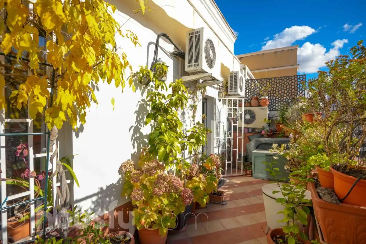 Terraza de Ático en venta en Madrid con Aire acondicionado, Calefacción y Parquet