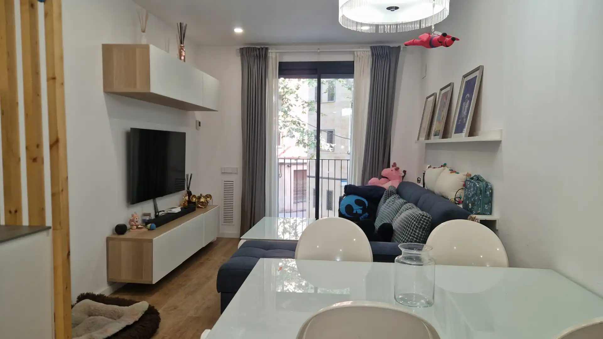 Wohnzimmer von Wohnung zum Verkauf in Sant Boi de Llobregat mit Klimaanlage, Heizung und Abstellraum