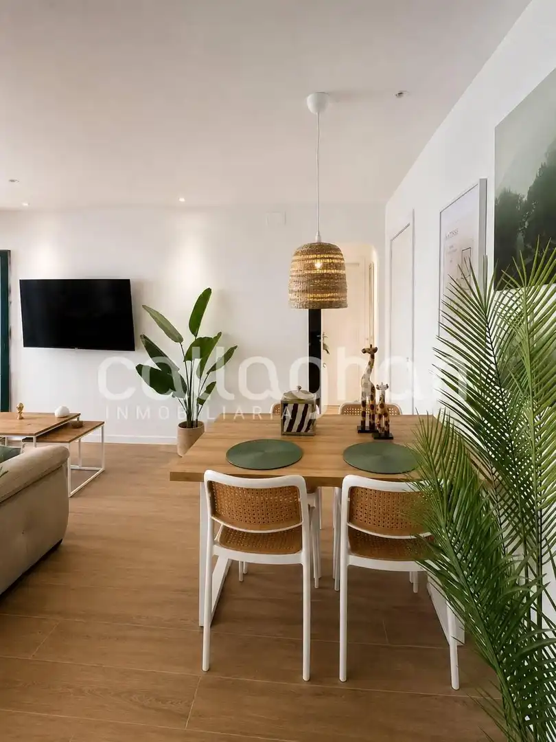 Dining room of Flat for rent in Benicasim / Benicàssim  with Air Conditioner, Heating and Terrace