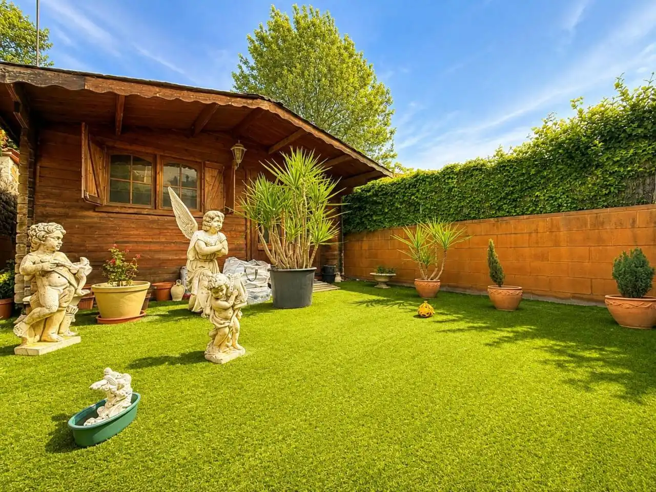 Garden of Houses for sale in Vidreres  with Air Conditioner, Heating and Private garden