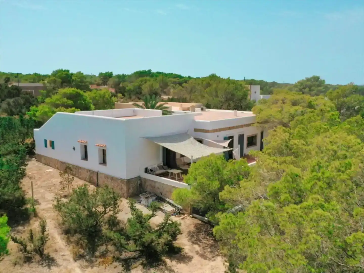 Vista exterior de Finca rústica en venda en Formentera, Illes Balears