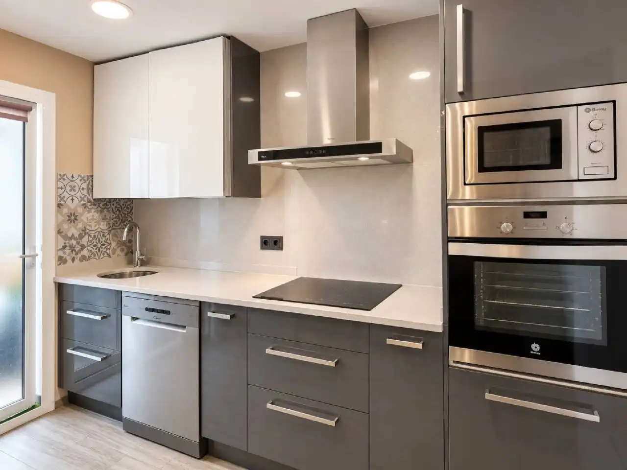 Kitchen of Flat for sale in Sant Julià de Ramis  with Air Conditioner, Heating and Balcony