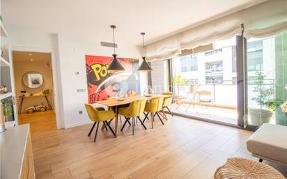 Dining room of Flat for sale in  Lleida Capital  with Air Conditioner and Terrace