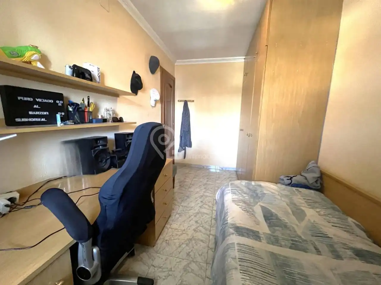 Dormitori de Casa adosada en venda en Palau-solità i Plegamans amb Aire condicionat, Calefacció i Jardí privat