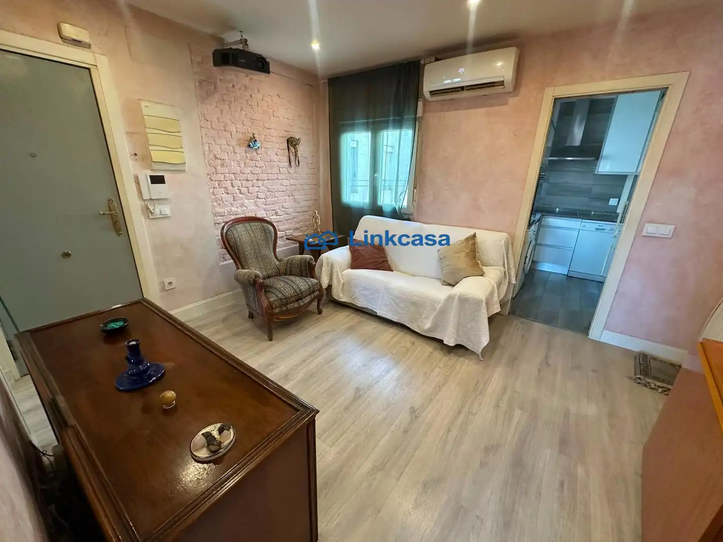 Sala d'estar de Pis en venda en Madrid amb Aire condicionat i Calefacció