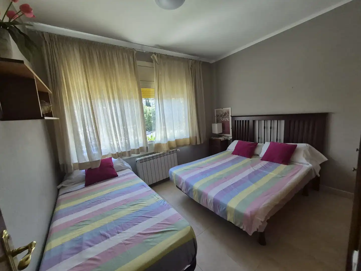 Habitación de Casa o chalet de alquiler en La Llacuna con Aire acondicionado, Calefacción y Jardín privado