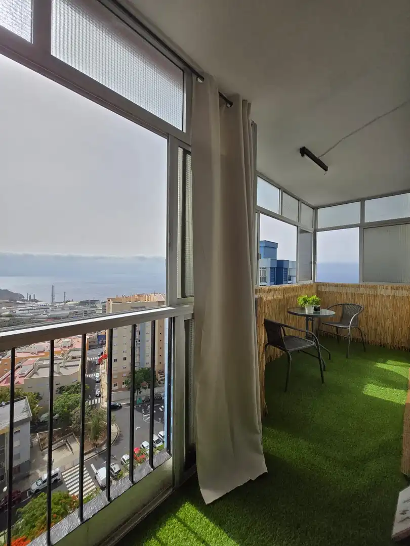 Terraza de Piso de alquiler en Santa Cruz de Tenerife con Jardín privado, Terraza y Amueblado