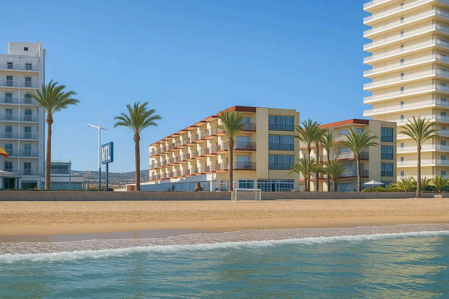 Bedroom of Apartments for rent in Peñíscola / Peníscola  with Air Conditioner, Heating and Terrace