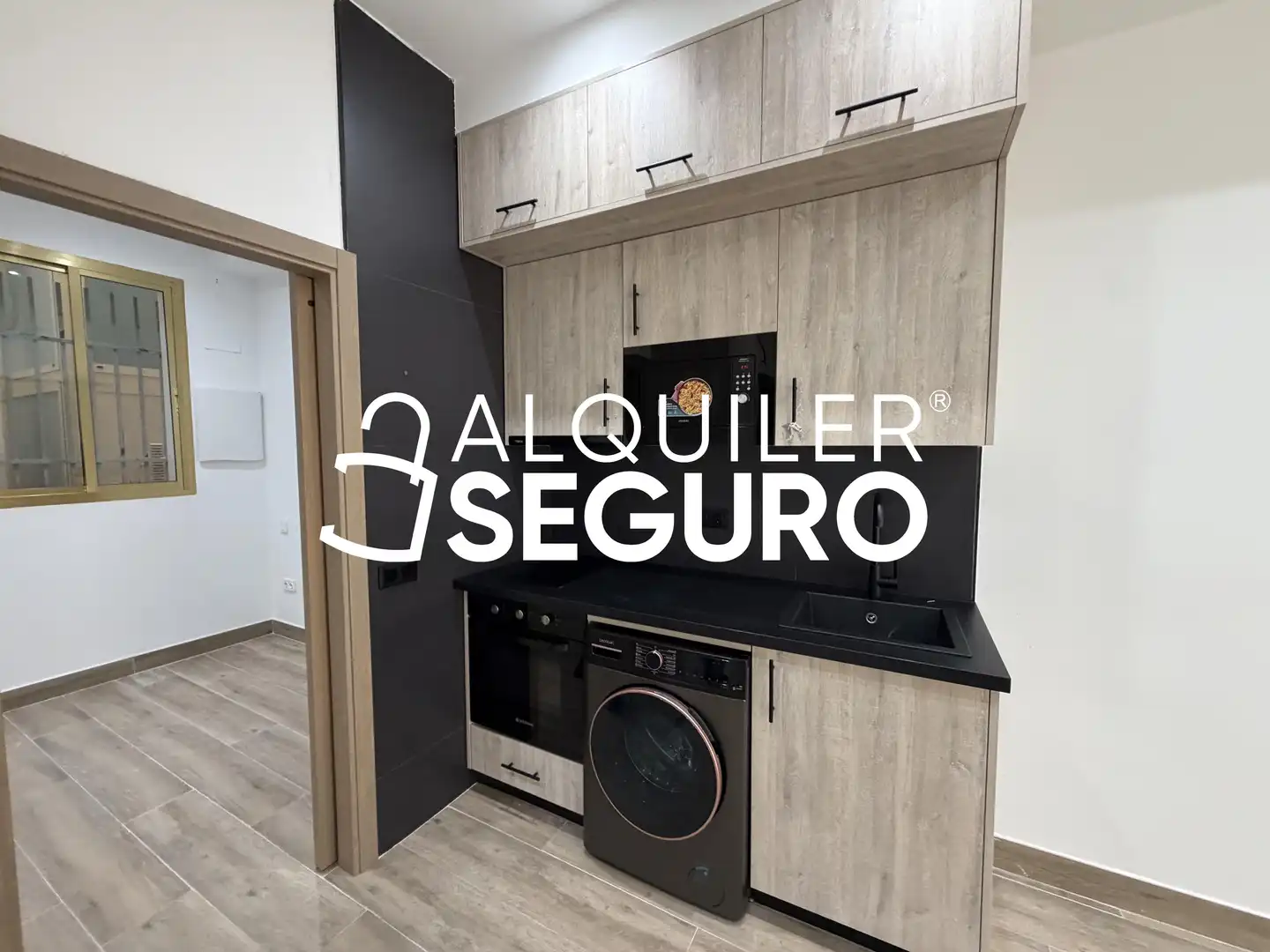 Cuina de Pis de lloguer en Getafe amb Aire condicionat
