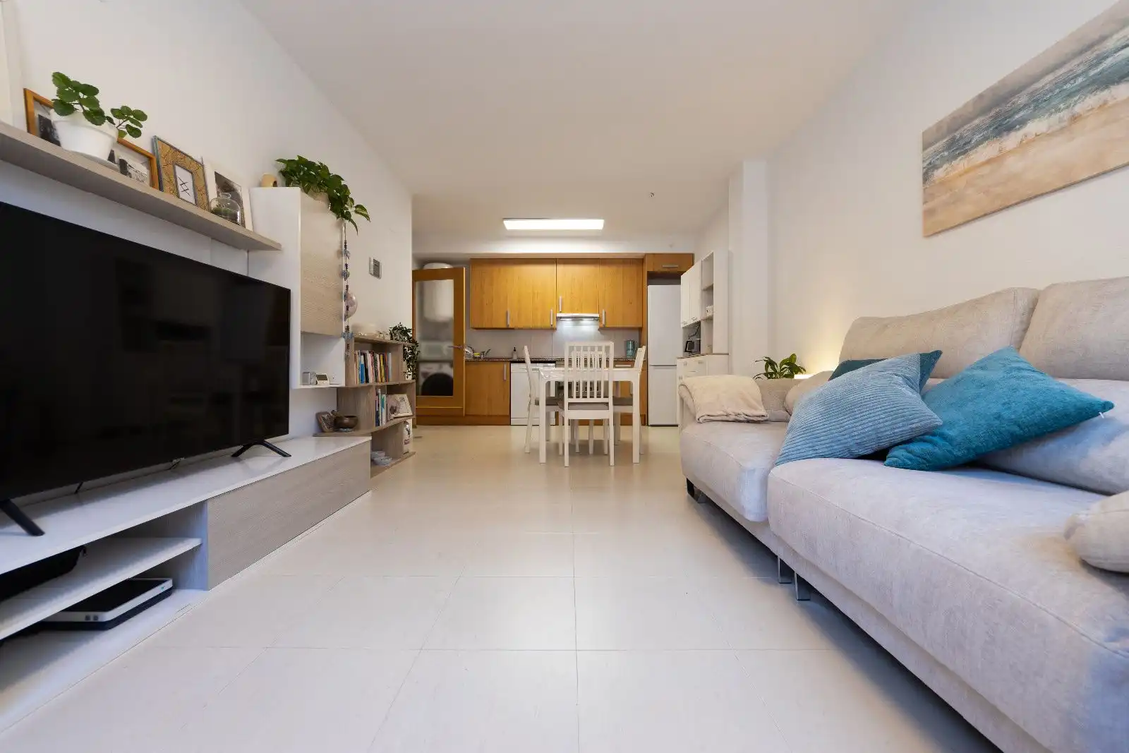Sala d'estar de Pis en venda en Vandellòs i l'Hospitalet de l'Infant amb Aire condicionat i Calefacció