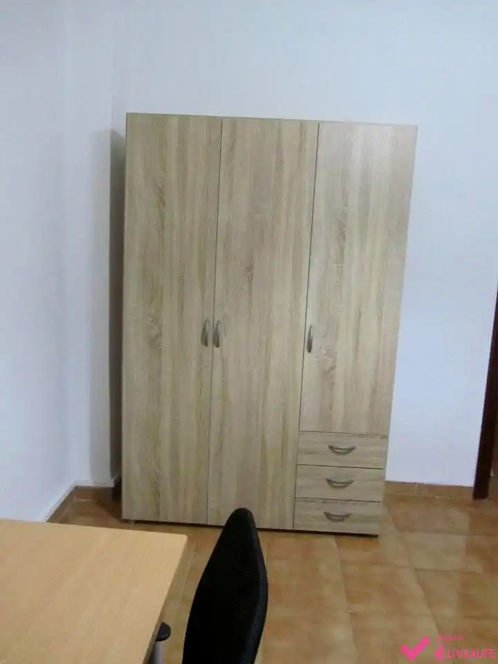 Bedroom of Flat for rent in Valencia  with Terrace and Furnished