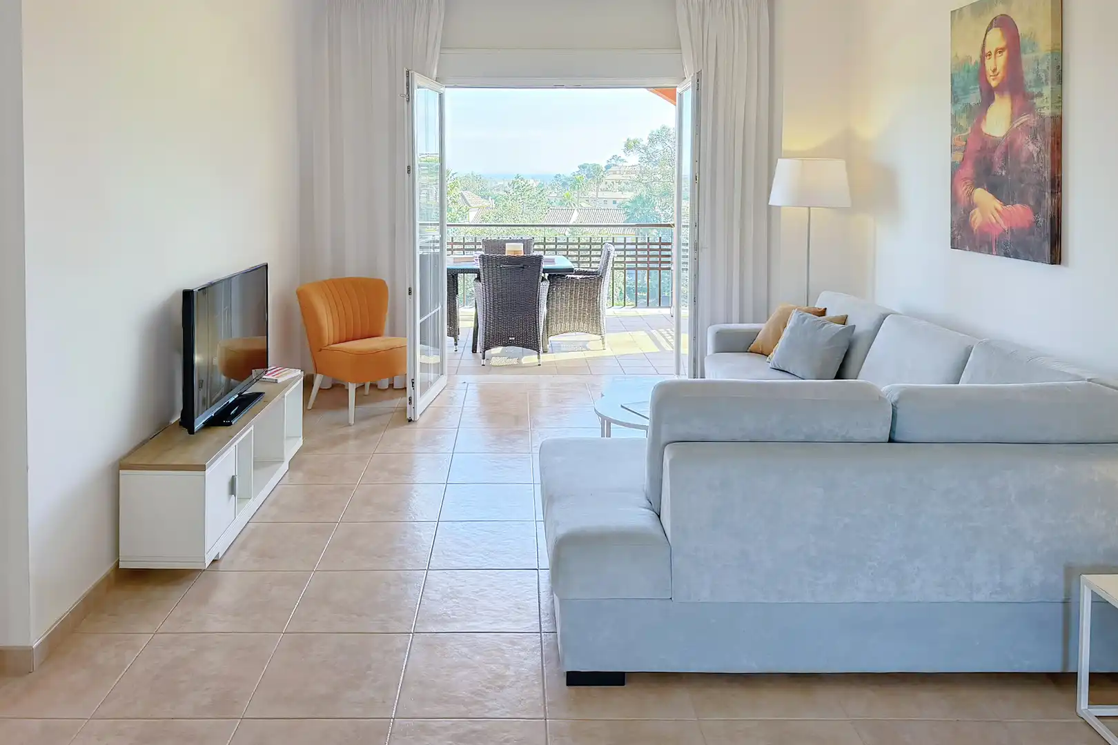 Living room of Apartments for rent in Islantilla  with Air Conditioner, Heating and Terrace