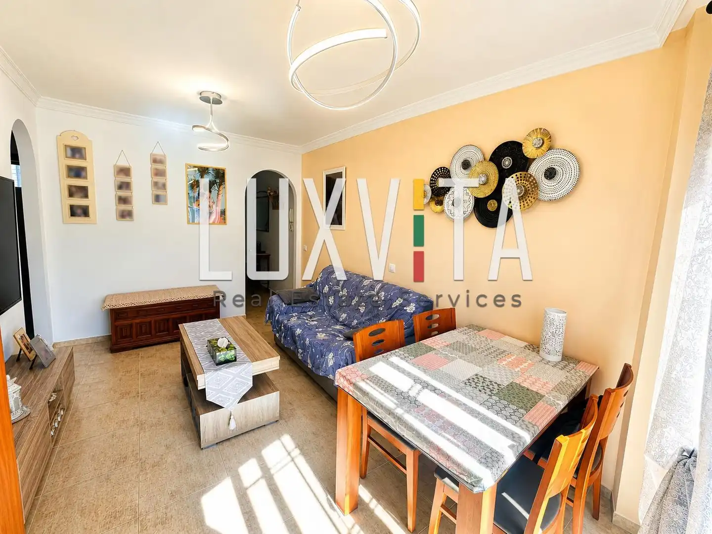 Living room of Apartments for sale in Arona  with Air Conditioner, Storage room and Furnished