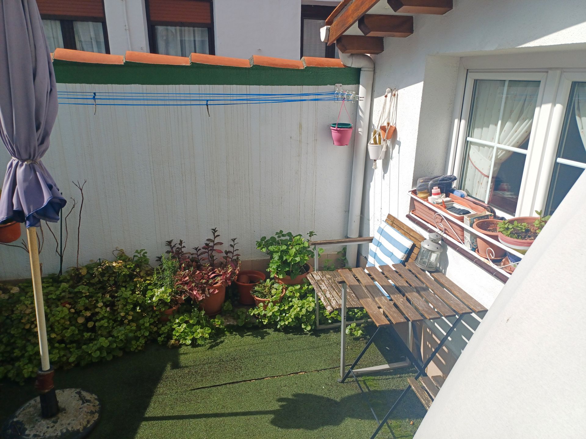 Terrassa de Casa adosada en venda en Getxo  amb Calefacció, Jardí privat i Terrassa