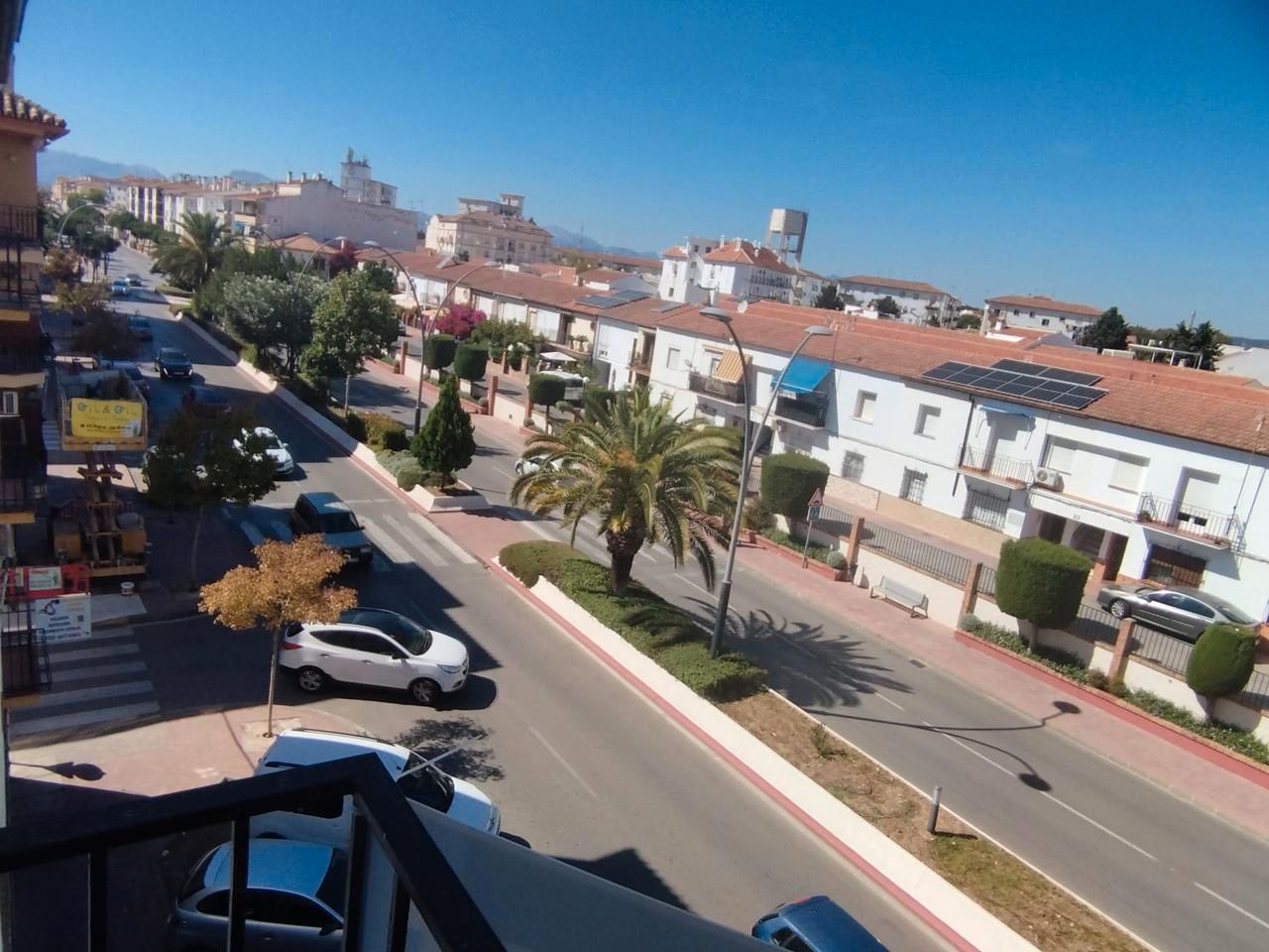 Vista exterior de Pis de lloguer en Ronda amb Aire condicionat, Moblat i Balcó