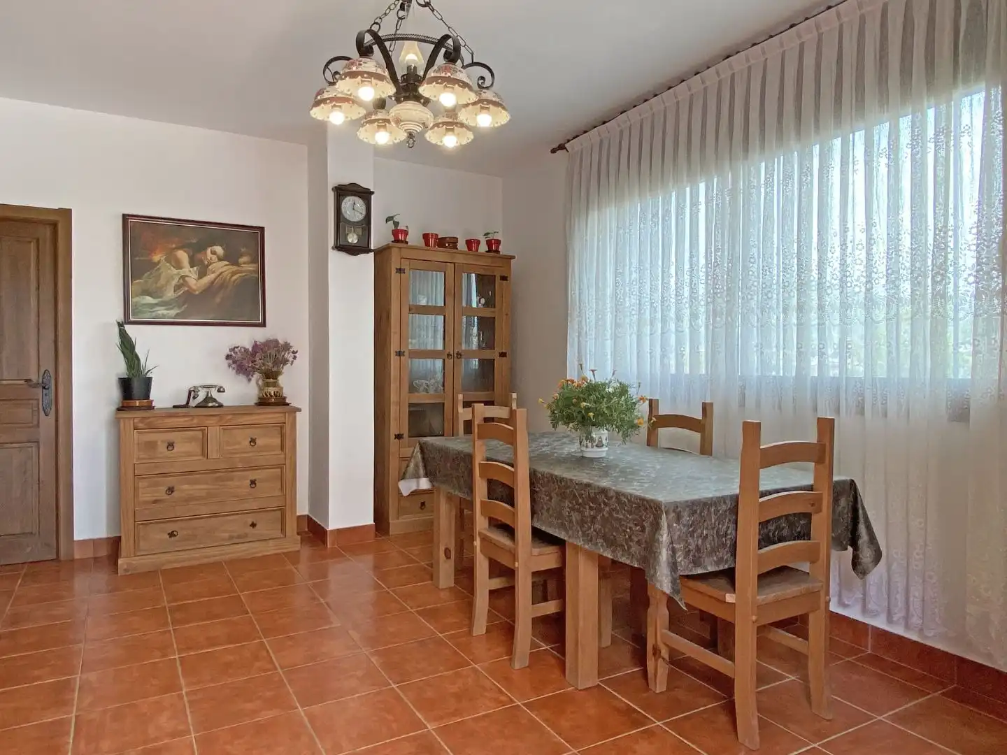 Comedor de Casa o chalet en venta en Sant Vicenç Dels Horts con Aire acondicionado, Terraza y Piscina