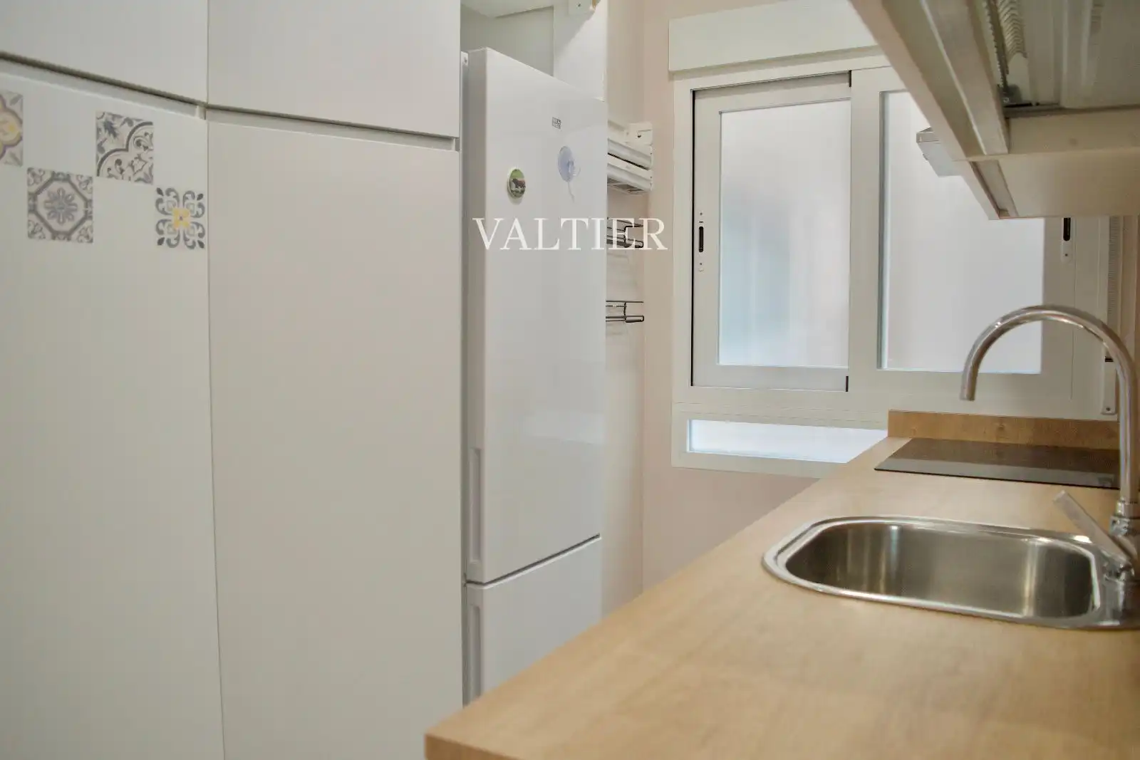 Cocina de Piso de alquiler en Madrid con Aire acondicionado, Calefacción y Amueblado