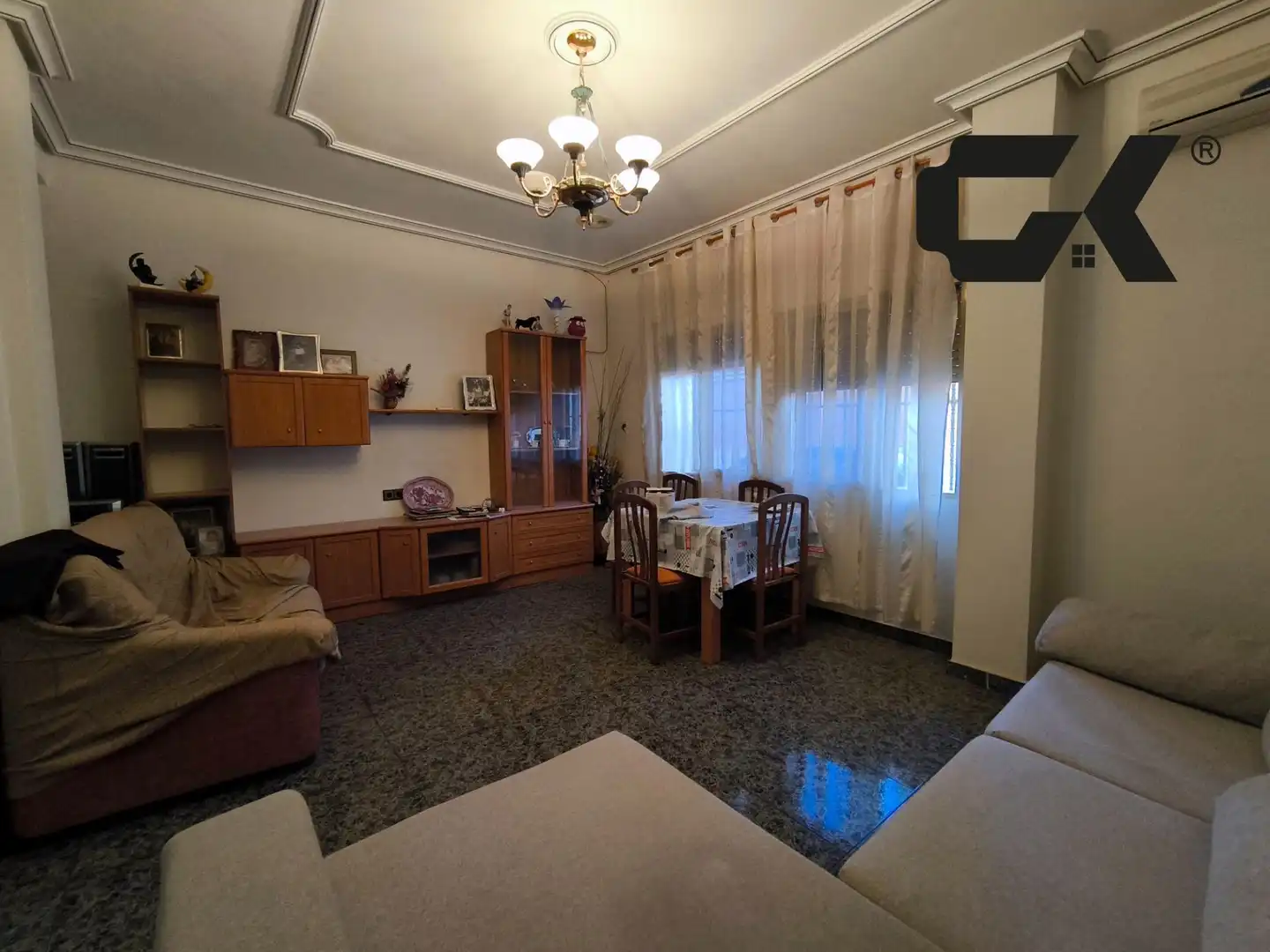 Sala de estar de Planta baja en venta en Torre-Pacheco con Amueblado