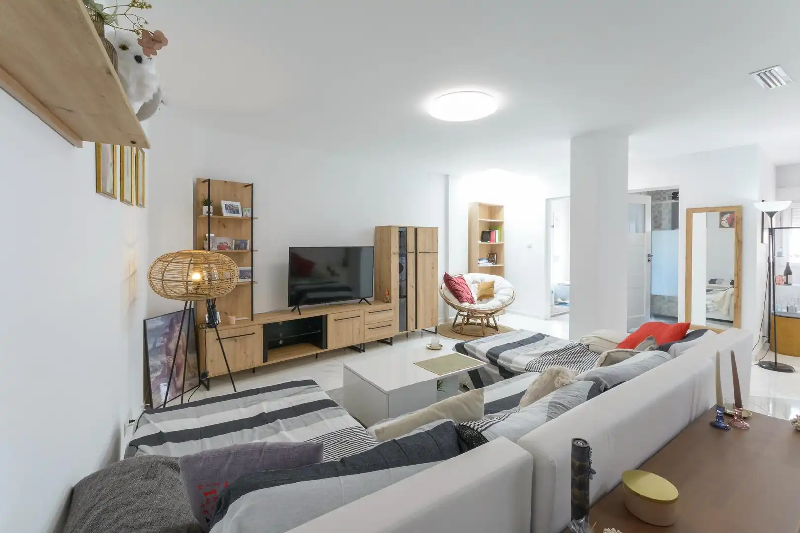 Sala de estar de Piso en venta en Gandia con Aire acondicionado, Calefacción y Terraza