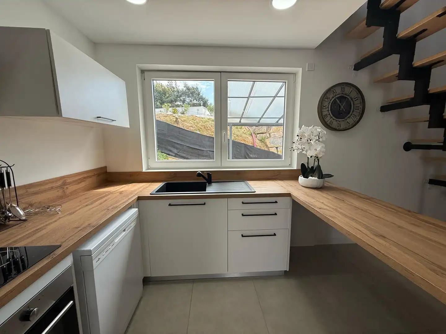 Cocina de Casa o chalet en venta en Vidreres con Calefacción, Jardín privado y Terraza