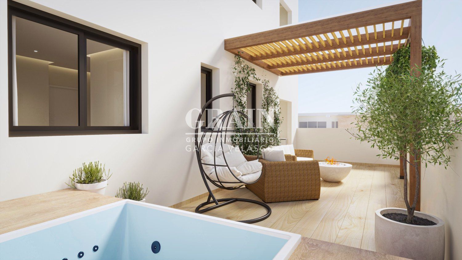 Terrassa de Apartament en venda en  Albacete Capital amb Calefacció, Terrassa i Balcó