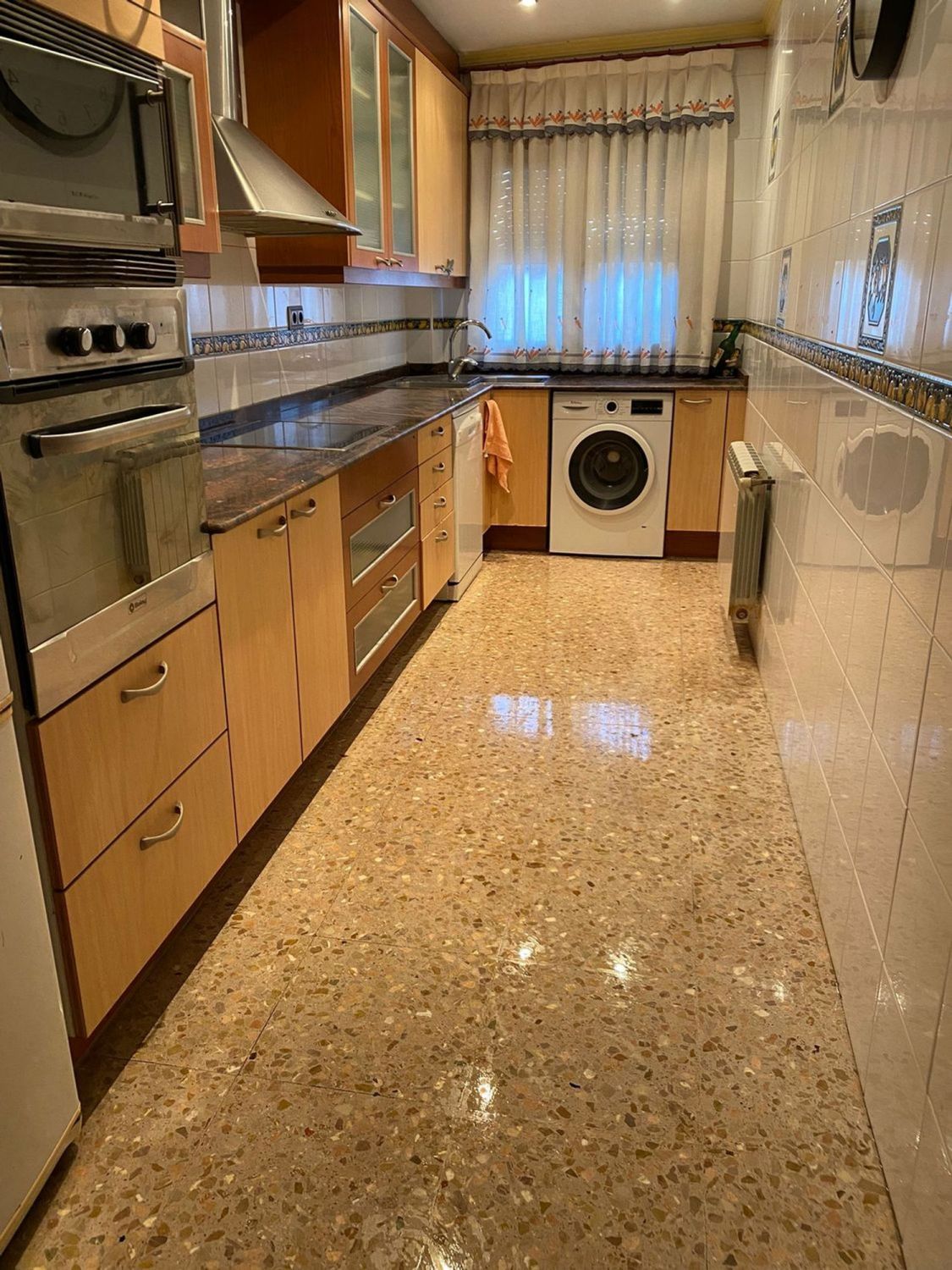 Kitchen of Flat for sale in  Lleida Capital  with Air Conditioner