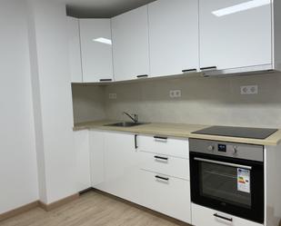 Kitchen of Flat for sale in Gijón   with Heating, Terrace and Balcony