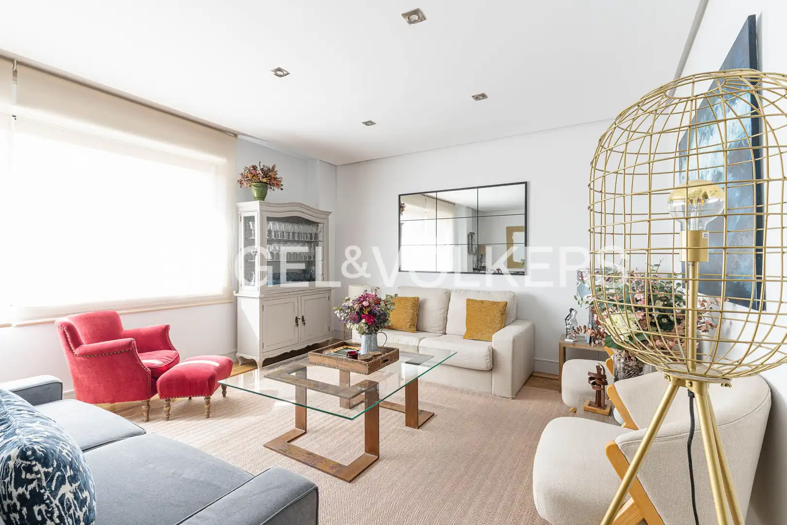 Living room of Duplexes for sale in Madrid  with Air Conditioner, Heating and Terrace